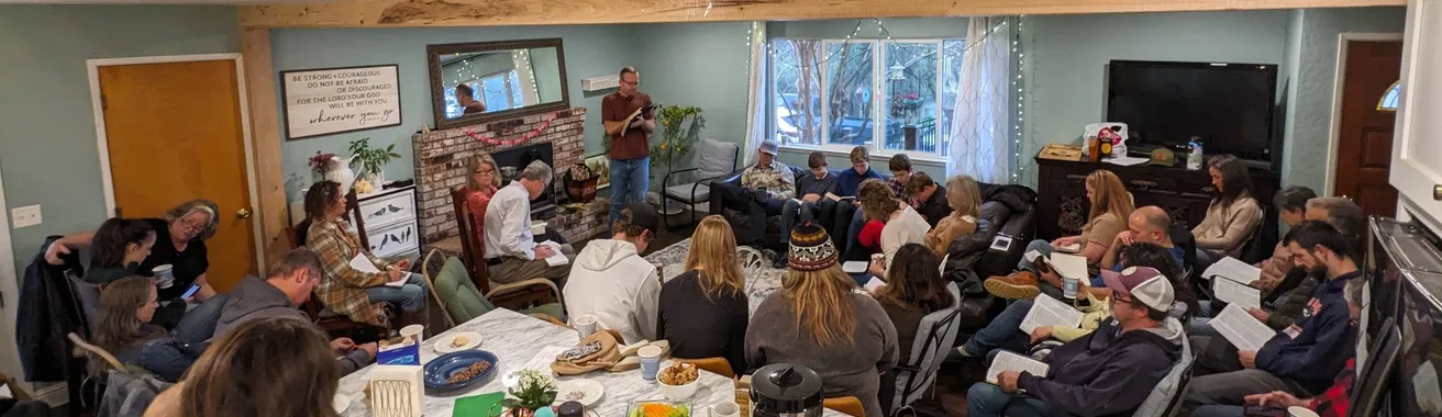 Confluence Fellowship congregation gathered together